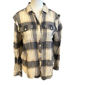 Good Hart by MJ plaid shirt size Small EUC
